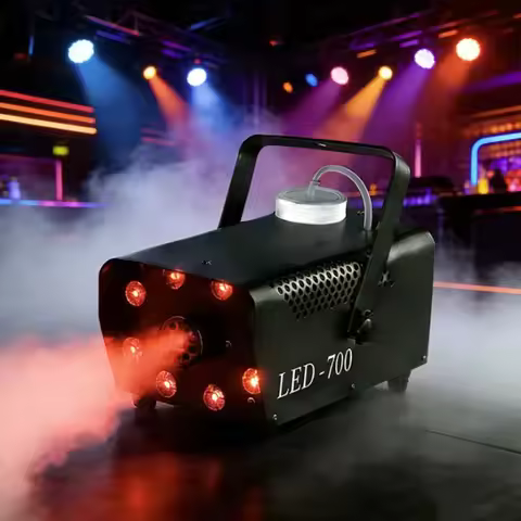 700W Fog Machine Wireless Remote Control 5m Smoke Distance Portable Smoke Machine For Christmas Part