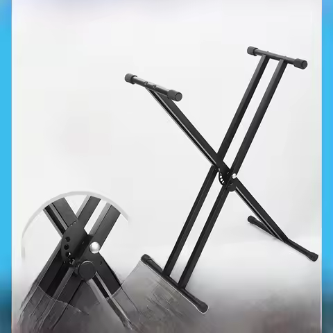 Thickened Portable Electronic Piano Stand 88 Keys 61 Keys Guzheng X-Type Bracket Keyboard Stand Musi