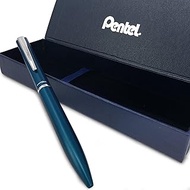 Pentel Energel Philography - Boxed Deluxe Retractable Rollerball Pen - Teal Blue