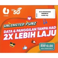 UMobile SIMKAD Unlimited Funz Pack GX30/GX38/GX43