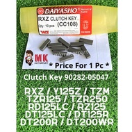 [ 1PC ] CLUTCH KEY Yamaha RXZ / TZM / Y125 Y125z Y125zR / TZR125 TZR250 / RD125LC RZ125 / DT125LC DT