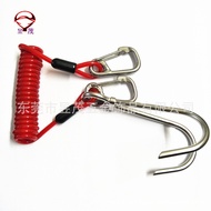 Diving Double-Headed Hook Diving Factory Direct Sales 5.0 Spring Large Diving Supplies Quantity Spri