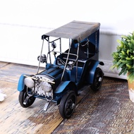 Metal Toy Crafts Home Decoration Retro Tin Car Nostalgic zakka Model CZY1