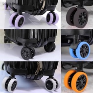 【Louisheart】 8Pcs Silicone Wheels Protector For Luggage Reduce Noise Travel Luggage Suitcase Wheels Cover Luggage Accessories Hot