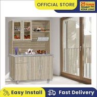 KLSB Almari Dapur Tinggi 3 Pintu 4' / Kabinet Dapur 4' / 3 Door High Kitchen Cabinet 4'