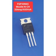 FQP20N65 Mosfet N-CH 20Amp/650Volt