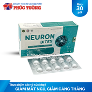 Neuron Bitex hỗ trợ giảm mất ngủ giảm căng thẳng