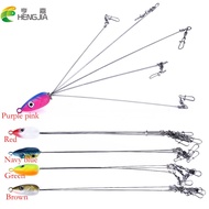 HENGJIA 18CM Umbrella Fishing lure Rig 5 Arms Alabama Rig Head Swimbait Swivel Snap Connector