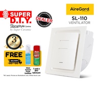 AIREGARD SL-110 (4") Exhaust Fan Ventilator