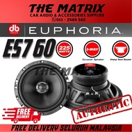 [ES7 60] DB DRIVE 6.5 INCH 2 WAY COMPONENT SPEAKER 225WATT