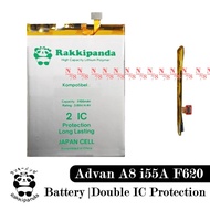 (0_0) Baterai Advan A8 i55A F620 Double IC Protection Online ("_")