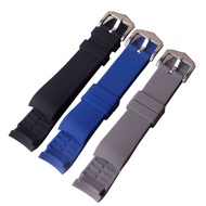 For Omega Tissot MO IWC Watchb 18Mm 19Mm 20Mm 22Mm Silicone Ruer Watch Strap Men Waterproof Ruer Wrist B Essories