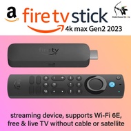 Amazon Fire TV Stick 4K Max 2023 2nd generation  supports Wi-Fi 6E