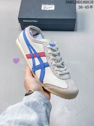 紫鑽🌟誠信商家🌟💜全新Onitsuka Tiger Mexico 66 白藍紅 皮革麂皮 男女同款