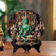 Green Tara Protect All Students Ornaments Entrance Worship Safe Photo Frame Bonding Special Office B