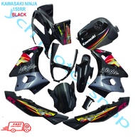 KAWASAKI NINJA 150RR SHURIKEN ZX 150 RR OEM BODY COVER SET STRIPE STICKER SIAP TAMPAL COVERSET