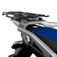 Black Motorcycle Rear Carrier Plate Luggage Rack Cargo Shelf Carry Top Case Cover Holder Bracket For