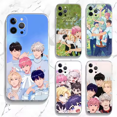 Kpop P-PLAVE Bamby Phone Case For iPhone 15,14,13,12,11 Plus,Pro,Max,XR,XS,X,7,8 Plus,SE,Mini Transp