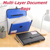 Long Expanding File Folder Organizer Document Organizer Portable Clear File Organizer Paper Storage