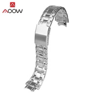 ♚ สายสแตนเลสแข็งสำหรับ Casio Edifice EFR-539 EFR539DBK หัวเข็มขัดแบบพับได้ผู้ชายสายนาฬิกาทดแทนโลหะ 1