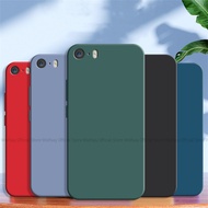 For iPhone SE 2016 Case For iPhone 5 5s SE 2016 Cover Luxury Shockproof TPU Liquid Silicone Phone Ba