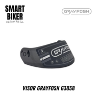 Visor Grayfosh G3838 Modular Flip Up Helmet 2 in 1 Full Face Open Face Motorcycle Double Visor (Flip