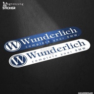 Ready Stock wunderlich BMW German Modified Parts Stickers Motorcycle Body Decoration Waterproof Reflective Scratch Decals