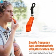 ISITA Outdoor Survival Whistle, PP Plastic Loud Survival Rescue Whistle, Emergency Whistle Double Pi