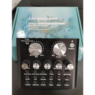 SINGING LIVE SOUND CARD V+8 / SINGING LIVE SOUND CARD V17 & PROFESSIONAL MICROPHONE SOUND CARD