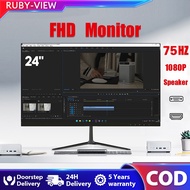 RUBY PC Monitor IPS Office/Gaming Monitor 19-27Inch 75Hz / 165Hz With Speaker
