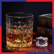 KUAQUI Crystal Glass Old Fashion Rock Glass 300ml One Two Cups DM303
