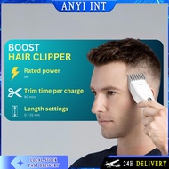 (Ready stock) Enchen Boost hair clipper Electric USb rechargeable cordless Hair Cutter for man kids 