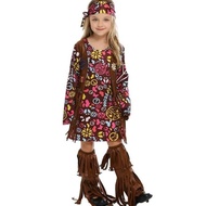 Girl Gypsy Costume Halloween Costume Fortune Teller Kostum Anak