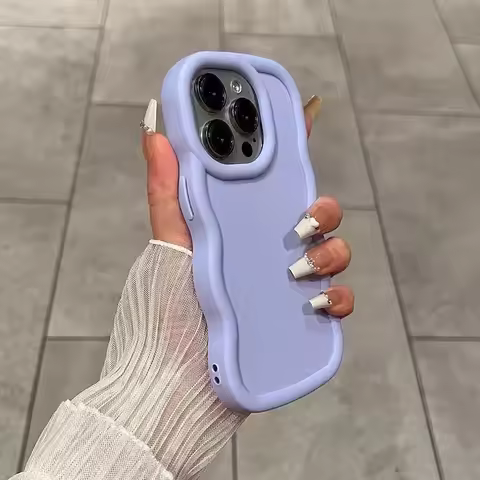 For Honor X8C X9C X7C X9A X9B X8A X8B X8 X7A X7 X7B X6 X6A X6S 5G 4G Phone Case 3D Wave Cute Macaron