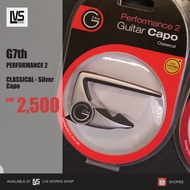 G7th Performance 2 Capo SILVER (classical/nylon)