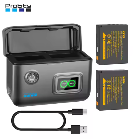 Probty NP-W126S 1680mAh USB-C Camera Battery for Fujifilm X100 IV X-S10 X-T100 X-T50 X100V X-T10 X-T
