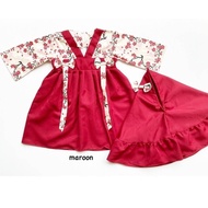 LULLABY BJ168A BAJU MUSLIM GAMIS KIMONO ANAK PEREMPUAN girl toddler