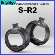 Brightgo-my S-R2 Round Head Adapter Mount for Godox AD200 AD200Pro II V860III V850III TT685II TT600 