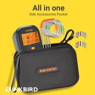 Inkbird 2.4G WiFiทำอาหารBBQชาร์จเครื่องวัดอุณหภูมิIBBQ-4T 4เซ็นเซอร์ตรวจจับ + 6.7X4.7X2.3นิ้วแบบพกพา