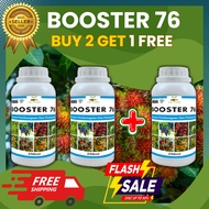 BOOSTER 76 [250ML] – BUY 2 GET 1 FREE - MERANGSANG PERTUMBUHAN AKAR, PEMBUNGAAN & PEMBUAHAN – MENING