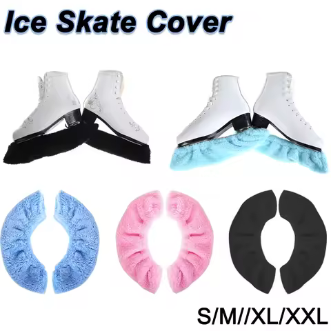 S/M//XL/XXL Ice Skate Cover Hockey Skate Guards Blade Guards for Hockey Skates Soft Dustproof Skate 
