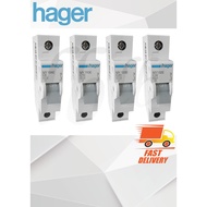 HAGER MCB 6A/10A/16A/20A/32A/63A 1P