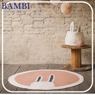 Bambi Garden Signature Collection Mat พรมเเต่งห้อง ทรงวงกลม