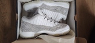 Nike Air Jordan 11 Low 白灰爆裂紋