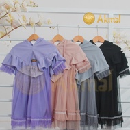 Gamis Rempel Anak Baju Muslim Anak Perempuan Gamis Tile Tutu Bahan