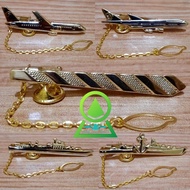 Tie Clip Tie Clip Airplane Motif Tie Clip