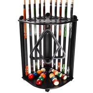 GSE Billiards Pool Stick Holder Only, Corner-Style Floor Stand Billiard Pool Cue Racks with Score Co