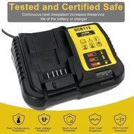 Pengecas Litium DCB112 2A BARU Untuk Dewalt 10.8V 12V 14.4V 18V 20V DCB206 DCB205 DCB204 DCB203 DCB1