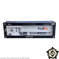 Time Micro x Perka 1:64 Freightlier Cascadia Container Truck FedEx Limited