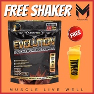 Matrix Evolution Premium Mass Gainer 5.4kg (Free Shaker) - Mass Gainer, Susu Gym, Muscle Recovery, O